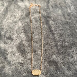 Elisa Rose Gold Pendant Necklace